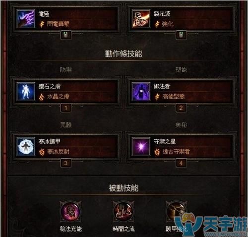 最全面的暗黑血统技能大全！